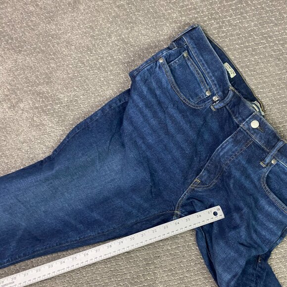 J. CREW 770 Stretch Jeans Men's 36 x 34 Fits 38 x 34 Blue - Picture 13 of 14
